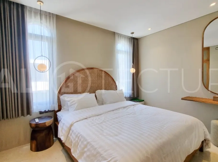 Tropical 2 Bedroom Villa with Ocean View Rooftop in Melasti 5