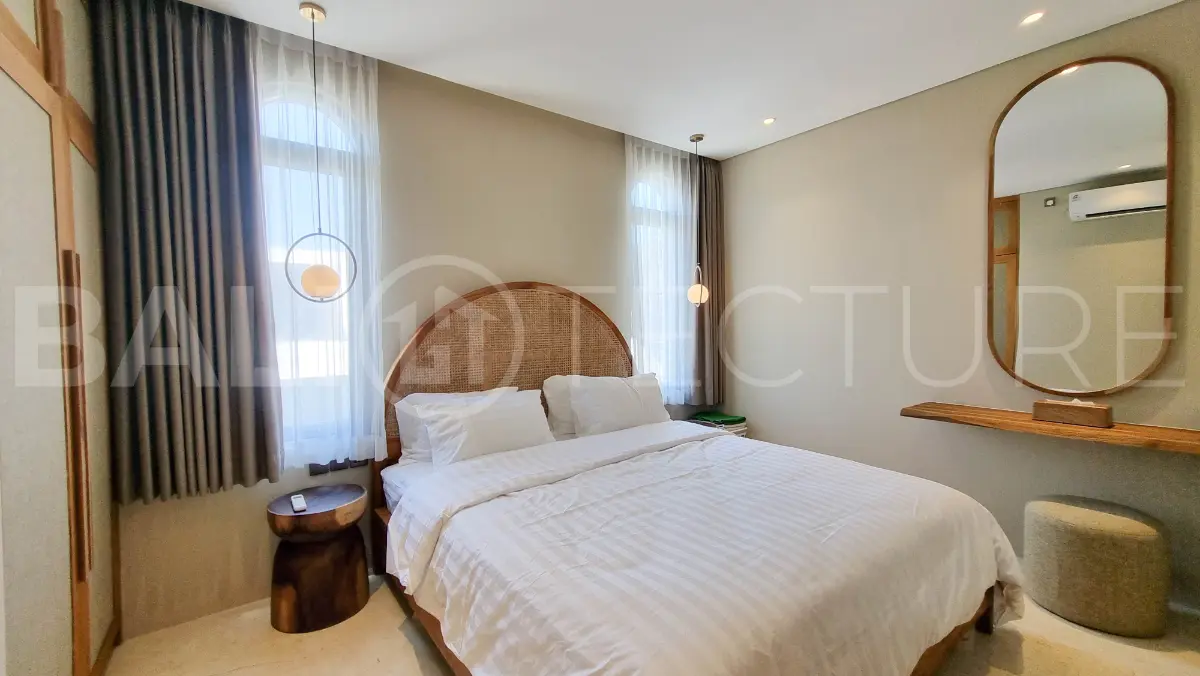 Tropical 2 Bedroom Villa with Ocean View Rooftop in Melasti 5