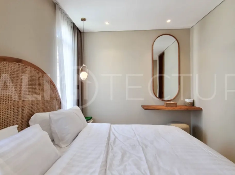 Tropical 2 Bedroom Villa with Ocean View Rooftop in Melasti 6