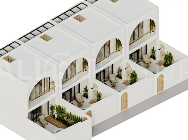 Off Plan One Bedroom Villas in Berawa, Close to the Beach10