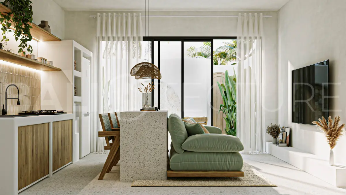 Off Plan One Bedroom Villas in Berawa, Close to the Beach4