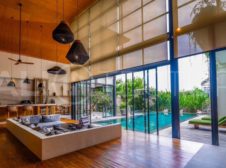 Stylish Leasehold Villa in Pererenan 6 Minutes to the Beach6