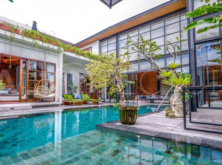 Stylish Leasehold Villa in Pererenan 6 Minutes to the Beach8
