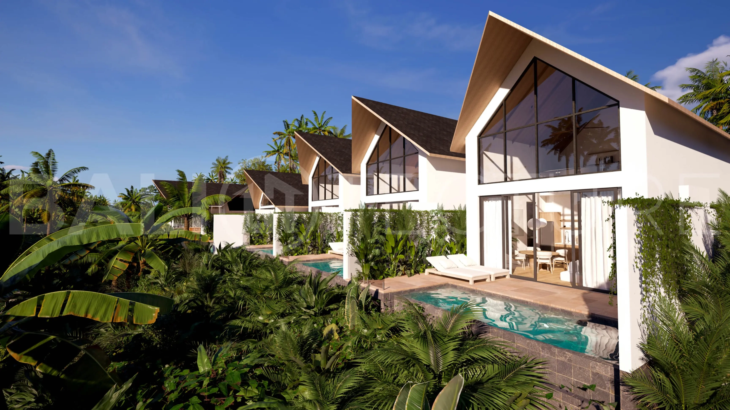 Ubud Off Plan 2 Bedroom Villas Modern Tropical Living 11
