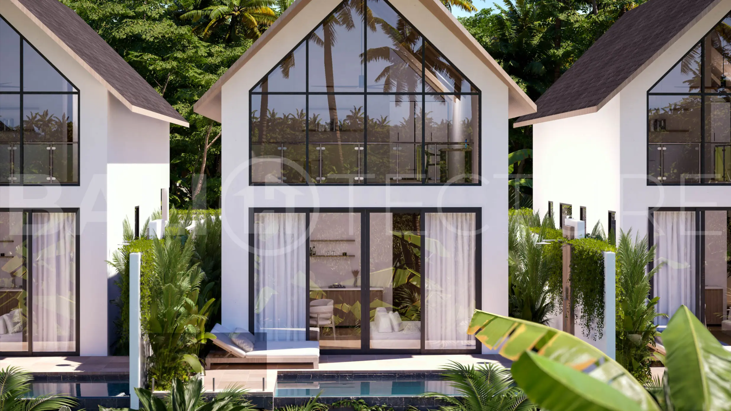 Ubud Off Plan 2 Bedroom Villas Modern Tropical Living 1