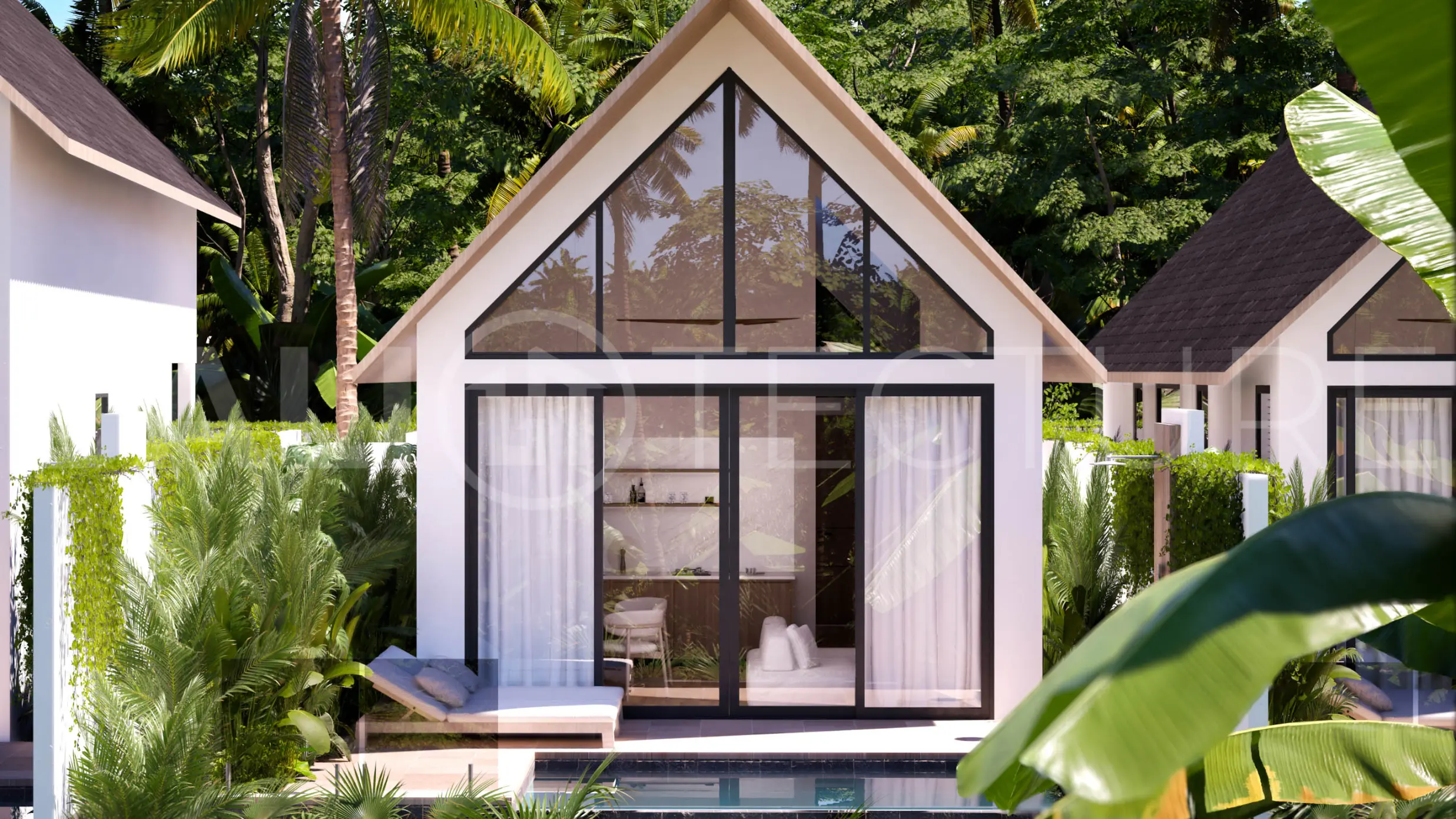 Modern Tropical 1 Bedroom Villa in Ubud for Sale1