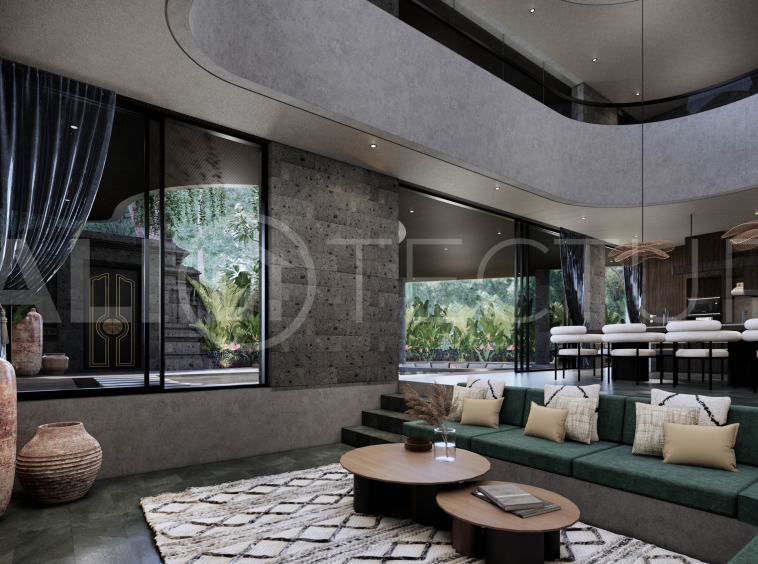 Tropical Contemporary Off-Plan Villas for Investment in Ubud for Sale 2