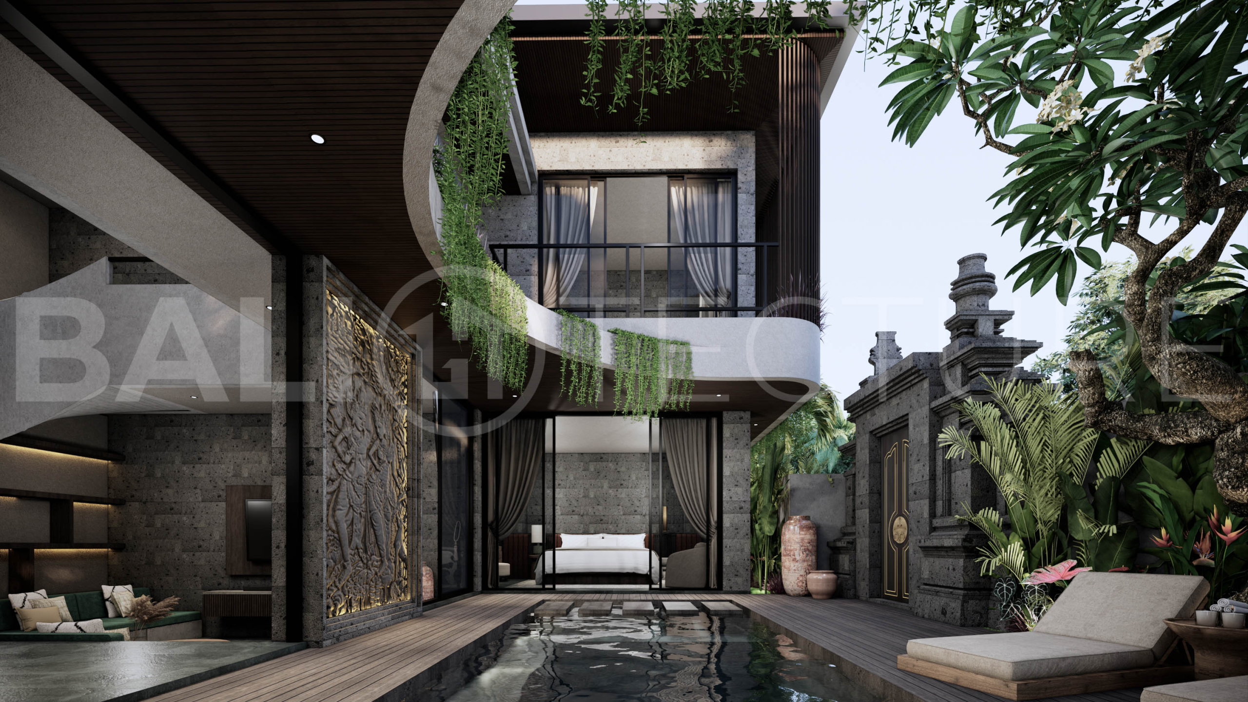 Tropical Contemporary Off-Plan Villas for Investment in Ubud for Sale 11