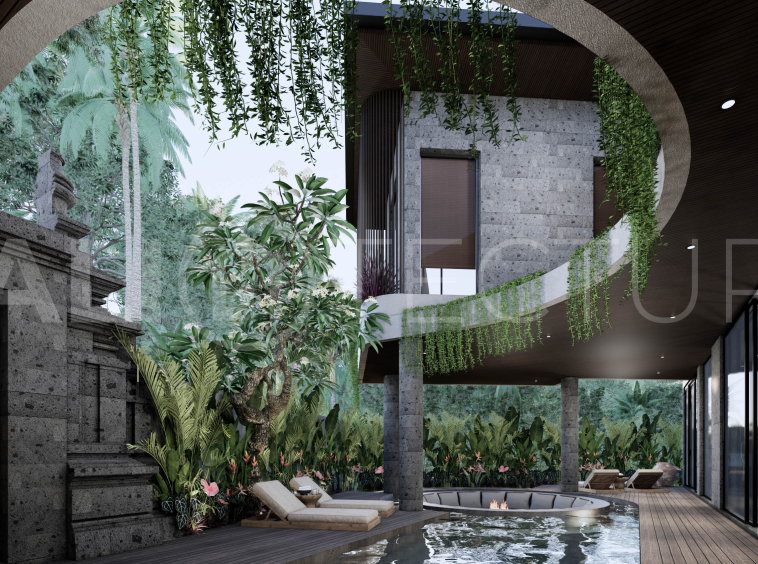 Tropical Contemporary Off-Plan Villas for Investment in Ubud for Sale 17