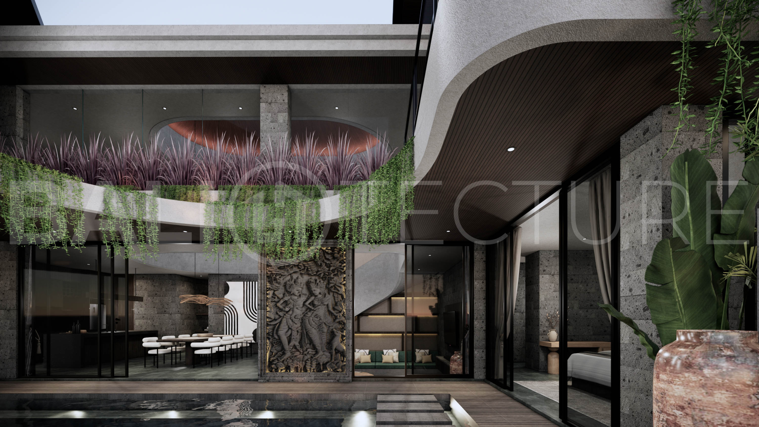 Tropical Contemporary Off-Plan Villas for Investment in Ubud for Sale 4