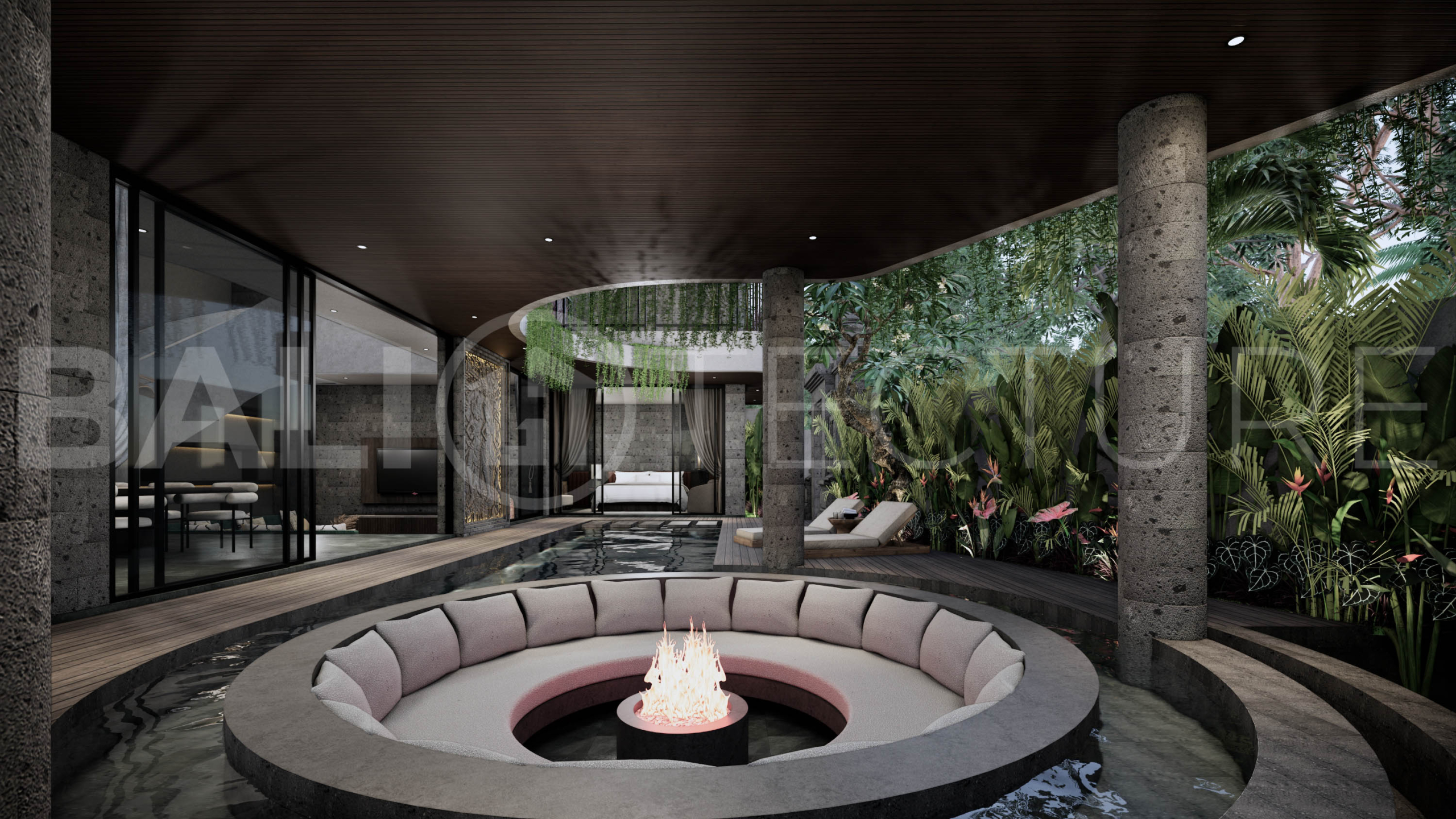 Tropical Contemporary Off-Plan Villas for Investment in Ubud for Sale 9