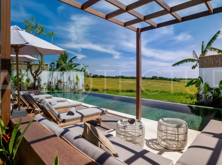 Modern 2-Bedroom Tropical Villa with Rice Field Views in Cemagi16