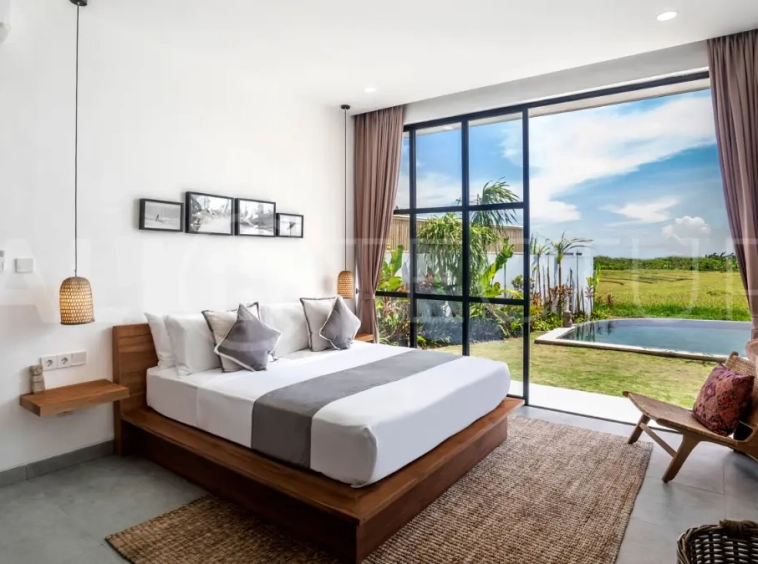 Modern 2-Bedroom Tropical Villa with Rice Field Views in Cemagi2