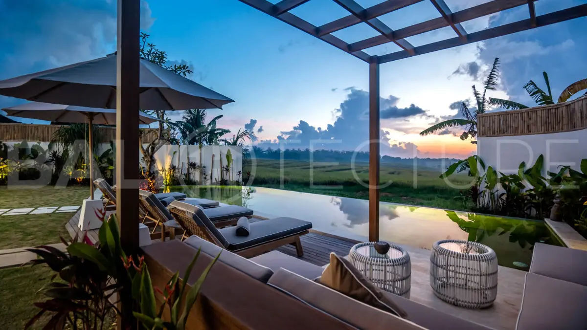 Modern 2-Bedroom Tropical Villa with Rice Field Views in Cemagi20