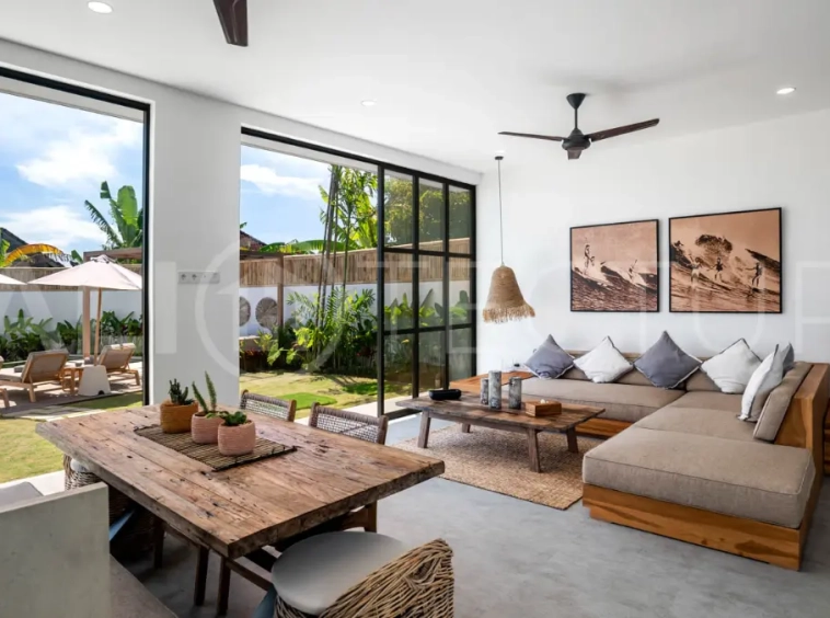 Modern 2-Bedroom Tropical Villa with Rice Field Views in Cemagi4