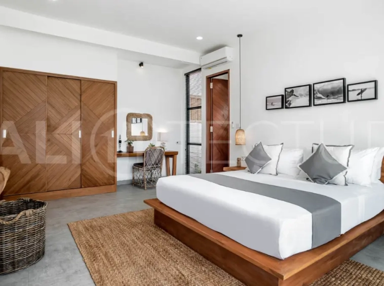 Modern 2-Bedroom Tropical Villa with Rice Field Views in Cemagi5