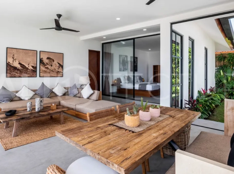 Modern 2-Bedroom Tropical Villa with Rice Field Views in Cemagi6