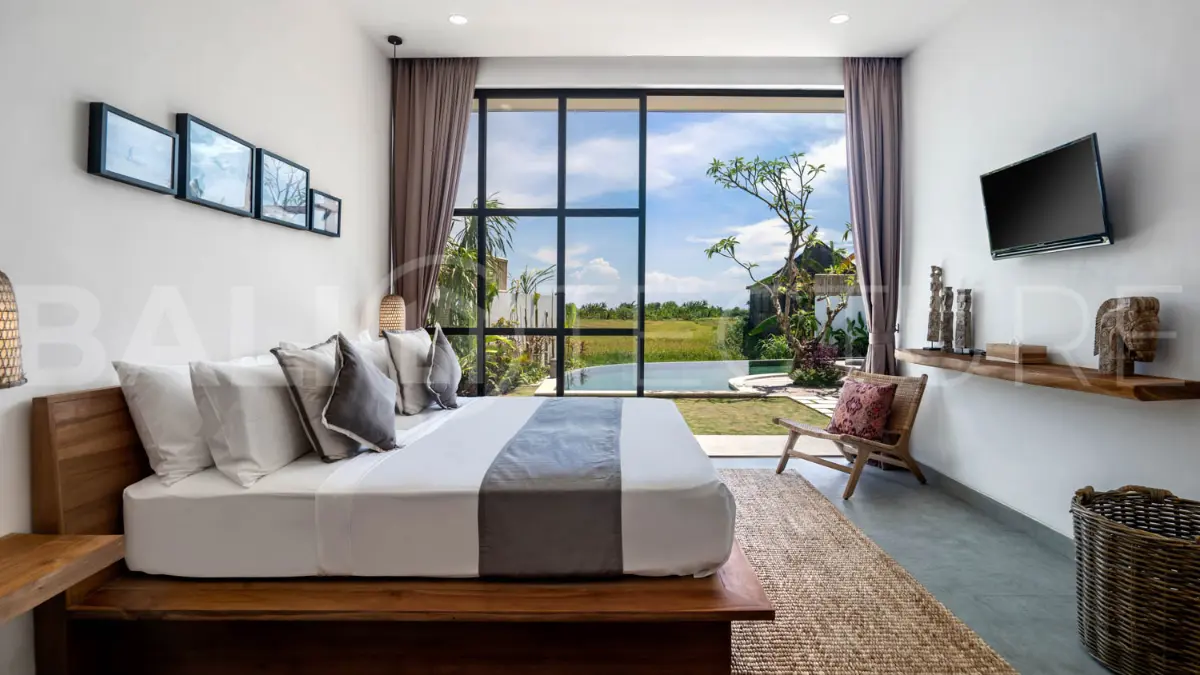 Modern 2-Bedroom Tropical Villa with Rice Field Views in Cemagi10