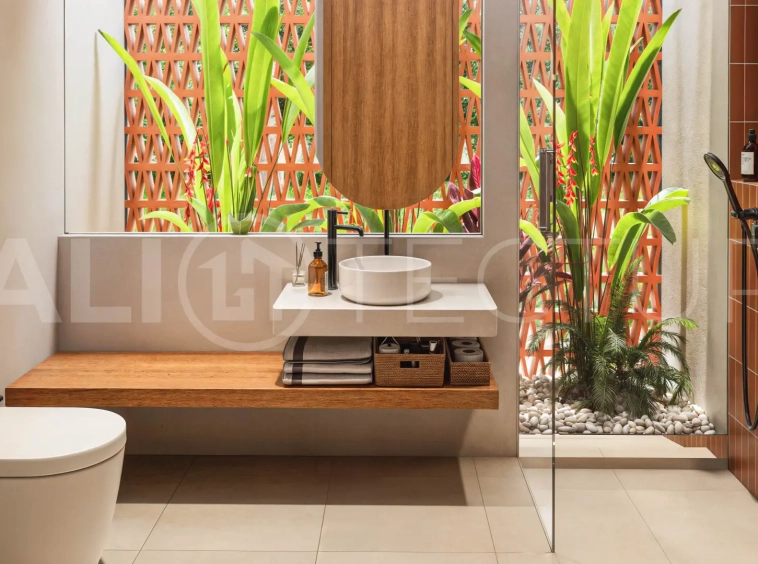 Charming Tropical 2-Bedroom Villa with Pool in Tumbak Bayuh19