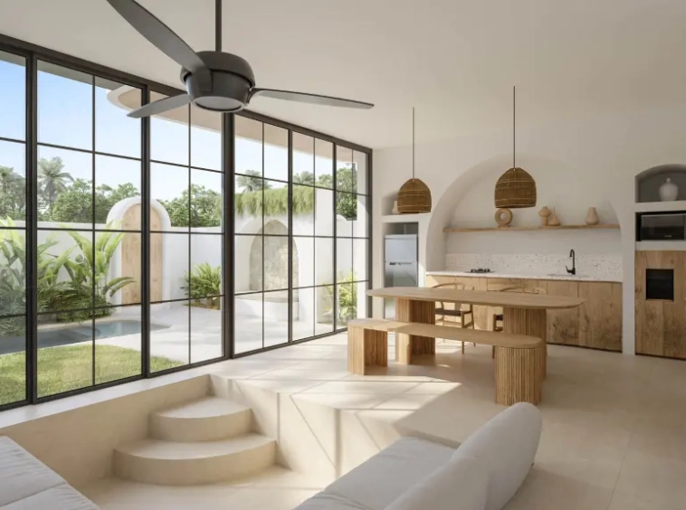 Modern 1 Bedroom Tropical Villa for Leasehold in Bingin1
