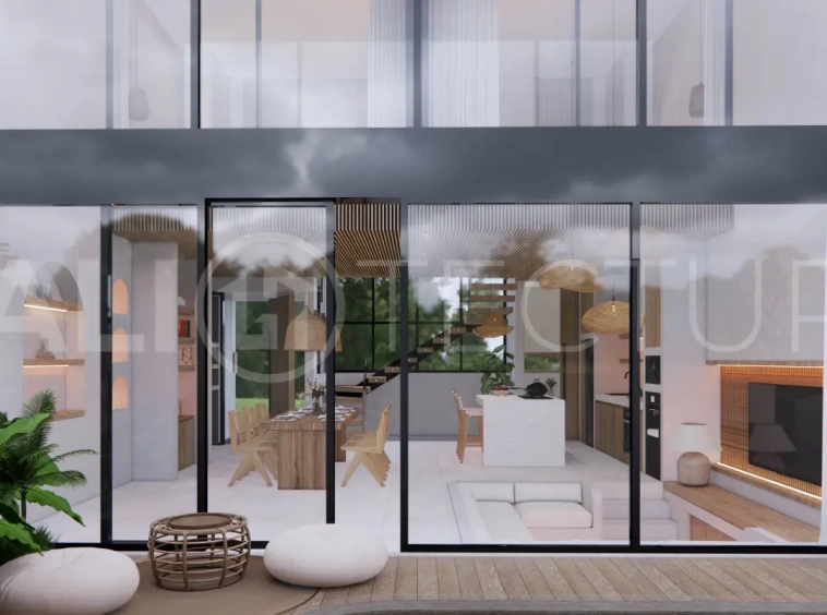 Modern 2-Bedroom Villa in Buduk4