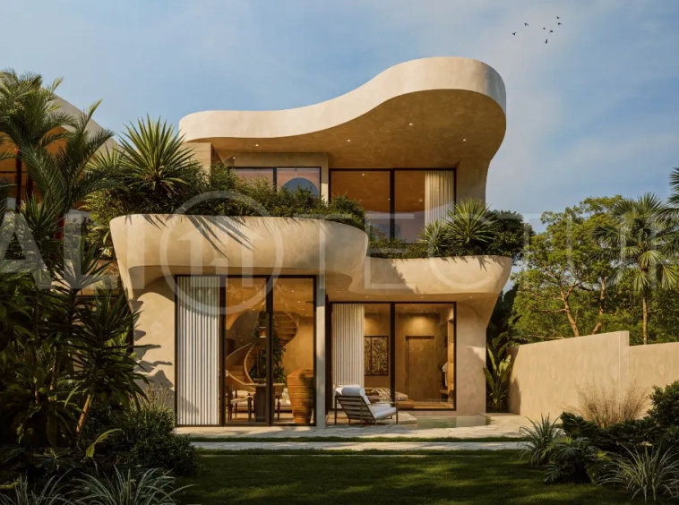 Contemporary Tropical 2-Bedroom Villa Near Suluban Beach, Uluwatu2