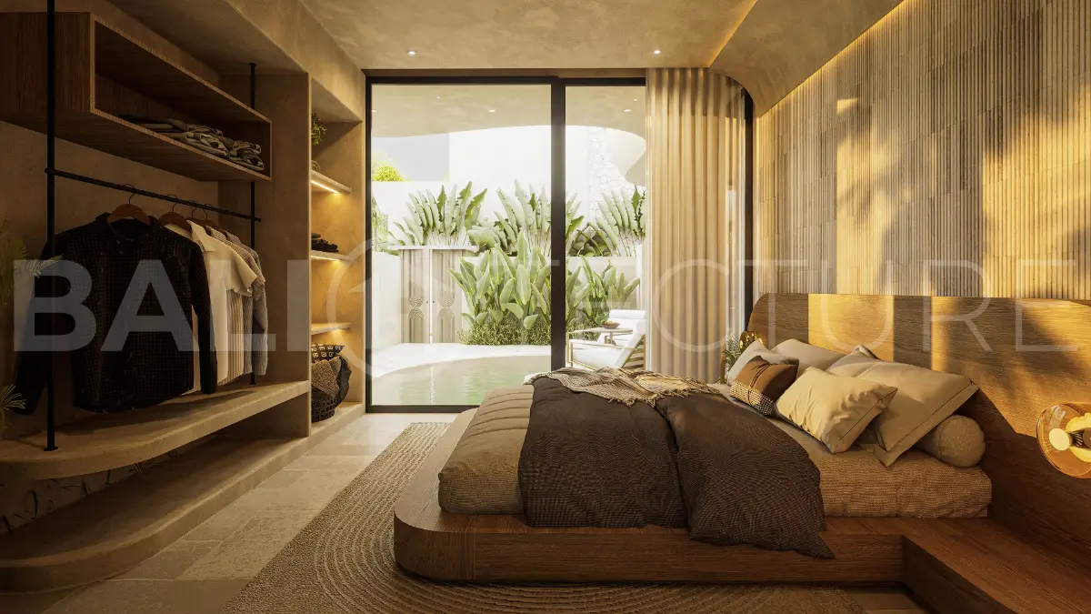 Contemporary Tropical 2-Bedroom Villa Near Suluban Beach, Uluwatu1