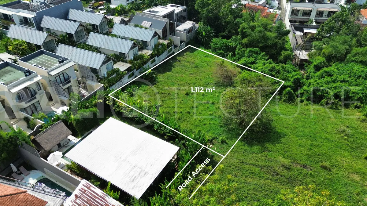 1,112 sqm Ready-to-Build Land in Pererenan’s High-Growth Area2