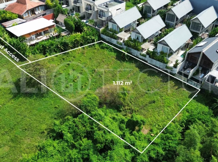 1,112 sqm Ready-to-Build Land in Pererenan’s High-Growth Area3