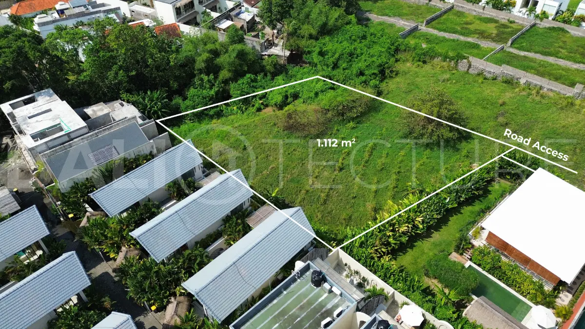 1,112 sqm Ready-to-Build Land in Pererenan’s High-Growth Area5