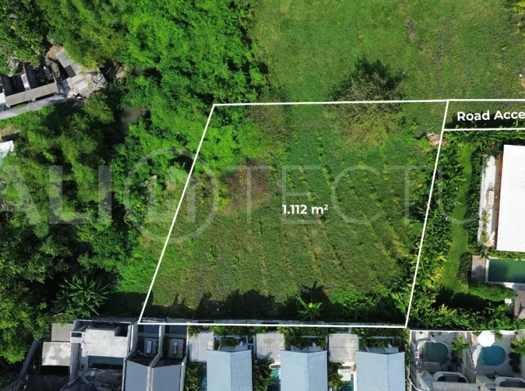 1,112 sqm Ready-to-Build Land in Pererenan’s High-Growth Area1