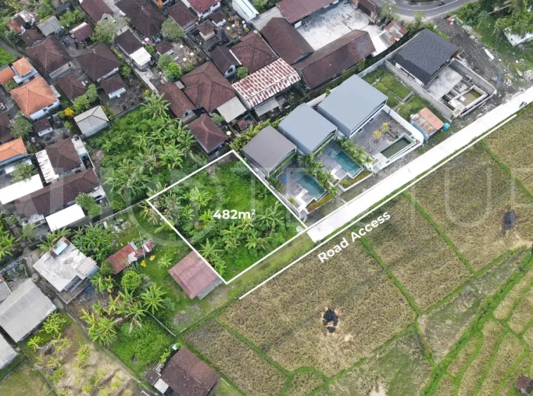 Select 482 sqm Leasehold Land in Cepaka with Rice Field View 482 sqm Leasehold Land in Cepaka with Rice Field View 4