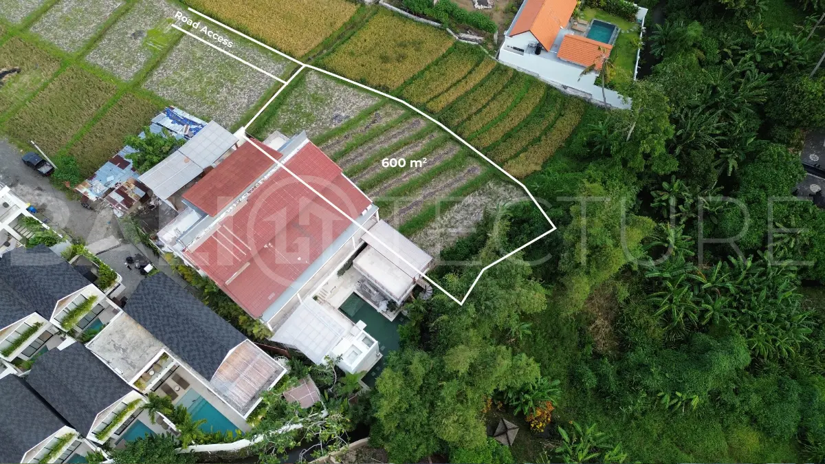 Prime 600 sqm Land in Seseh – Walking Distance to the Beach2