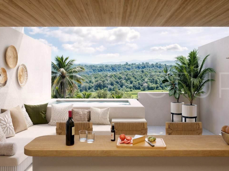 Stylish 2 Bedroom Villa with Jacuzzi Rooftop Near White Sand Beach6