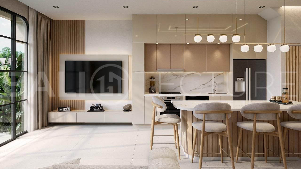Stylish 2 Bedroom Villa with Jacuzzi Rooftop Near White Sand Beach10