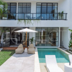 Modern Tropical Villa with Sunset Rice Field Views in Babakan4