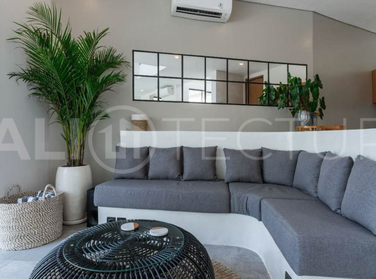 Modern Tropical Villa with Sunset Rice Field Views in Babakan7
