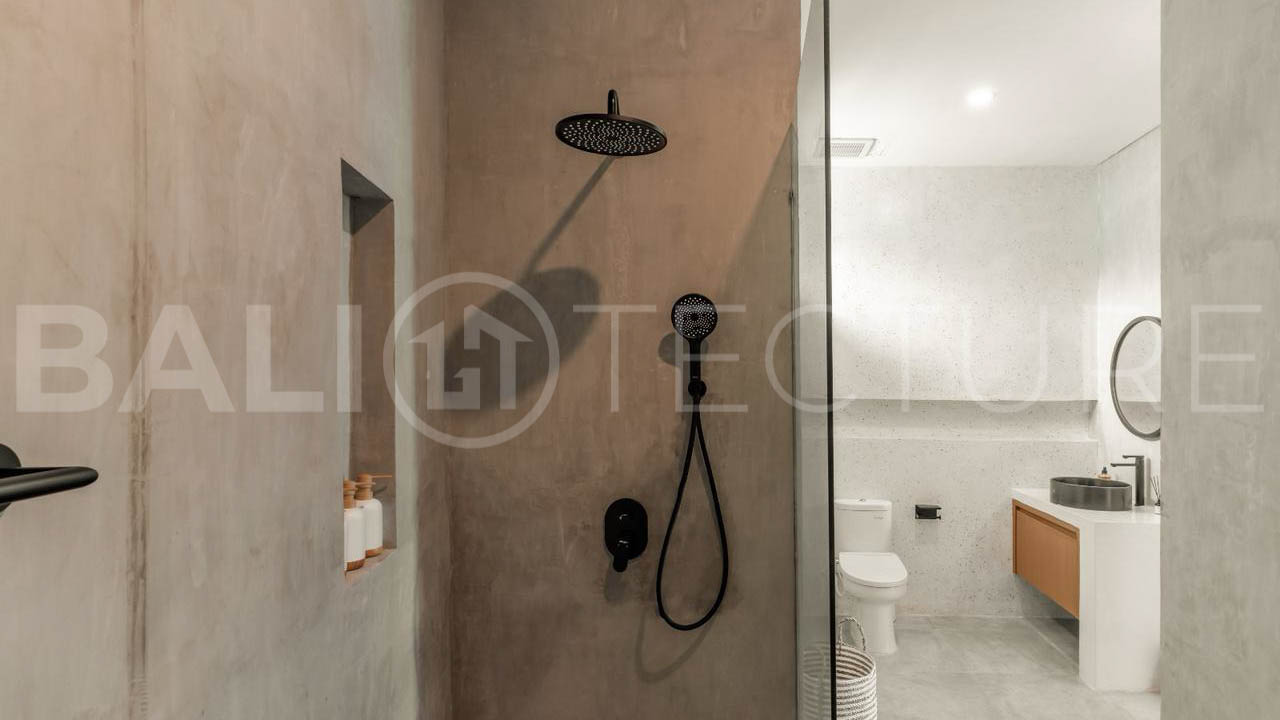 Modern Tropical Villa with Sunset Rice Field Views in Babakan10