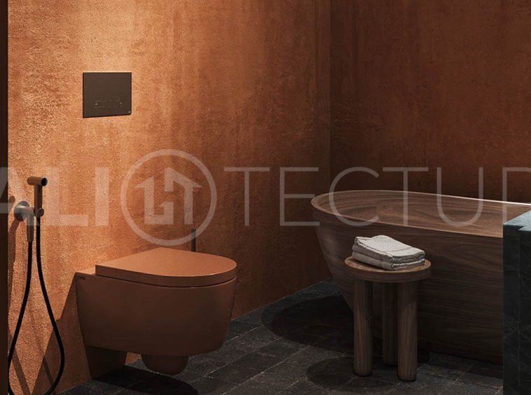 Terracotta Aesthetic 4 Bedroom Villa for Sale in Pererenan-4