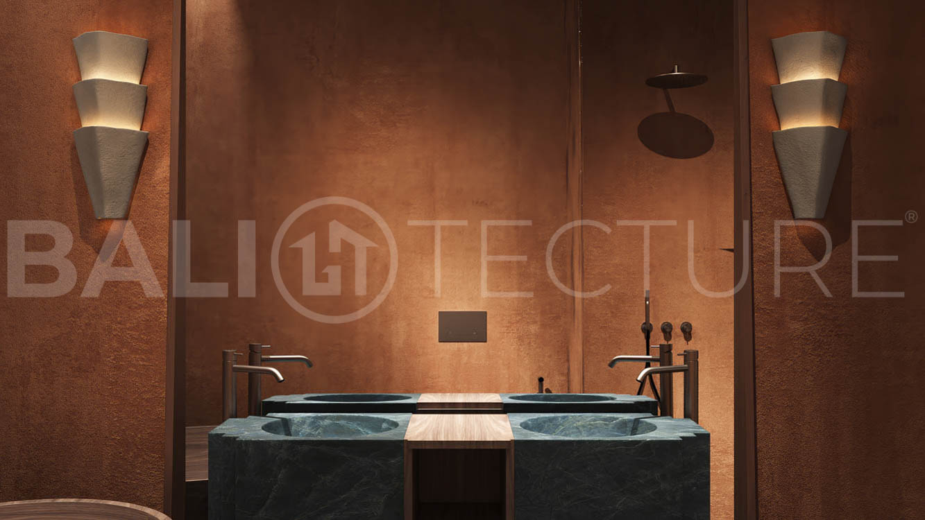 Terracotta Aesthetic 4 Bedroom Villa for Sale in Pererenan-5
