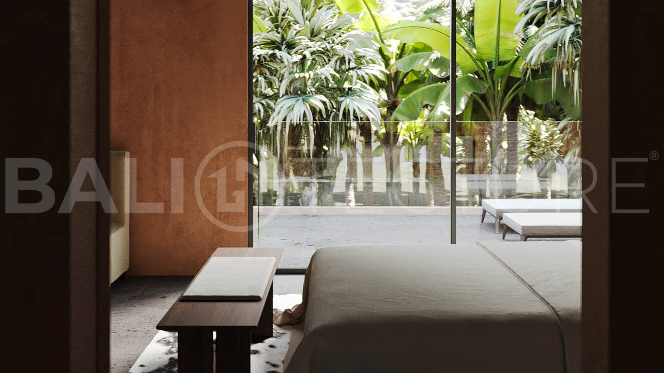 Terracotta Aesthetic 4 Bedroom Villa for Sale in Pererenan-7