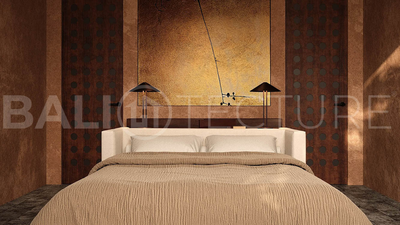 Terracotta Aesthetic 4 Bedroom Villa for Sale in Pererenan-12