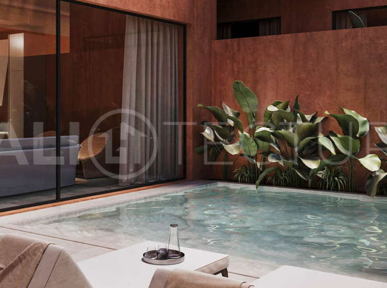 Terracotta Aesthetic 4 Bedroom Villa for Sale in Pererenan-16