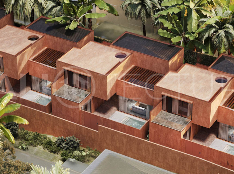 Terracotta Aesthetic 4 Bedroom Villa for Sale in Pererenan-18