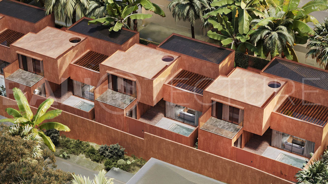Terracotta Aesthetic 4 Bedroom Villa for Sale in Pererenan-18