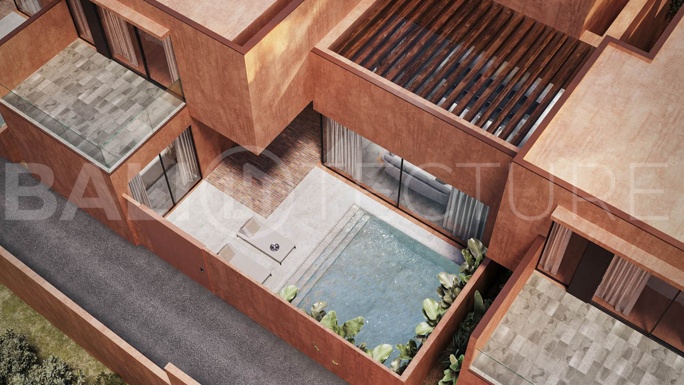 Terracotta Aesthetic 4 Bedroom Villa for Sale in Pererenan-19