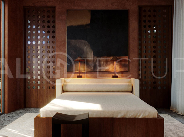 Terracotta Aesthetic 4 Bedroom Villa for Sale in Pererenan-1