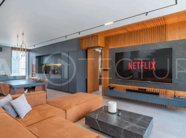 Luxury four bedroom leasehold villa in Canggu, Bali, featuring a private garden, 45sqm swimming pool, spacious living area, modern kitchen, outdoor terrace, jacuzzi, and premium entertainment amenities.