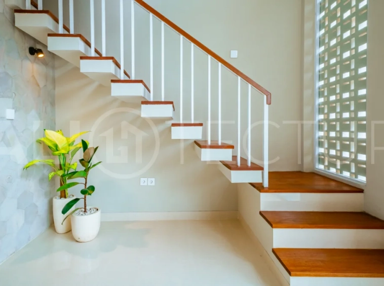 Brand new one bedroom villa for sale in Pecatu, Uluwatu, featuring modern two storey design, private swimming pool, fully furnished interiors, 90 sqm land, and a rare 50 year leasehold.