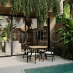 Off plan one bedroom loft residence in Cepaka, Tabanan, featuring contemporary tropical design, open plan living, private plunge pool, and views of the surrounding rice paddies.